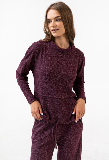 Moteriškas džemperis su kanapės pluoštu